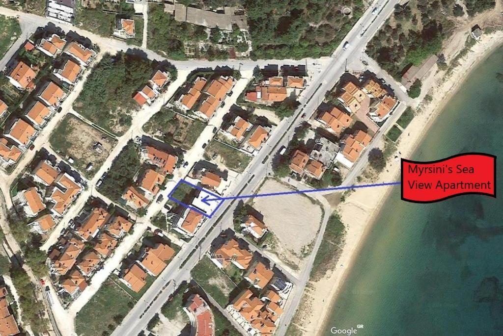 Myrsini'S Sea View Apartment Néa Péramos Exteriér fotografie