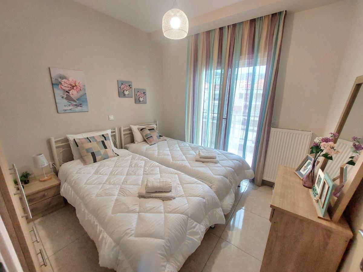 Myrsini'S Sea View Apartment Néa Péramos Exteriér fotografie